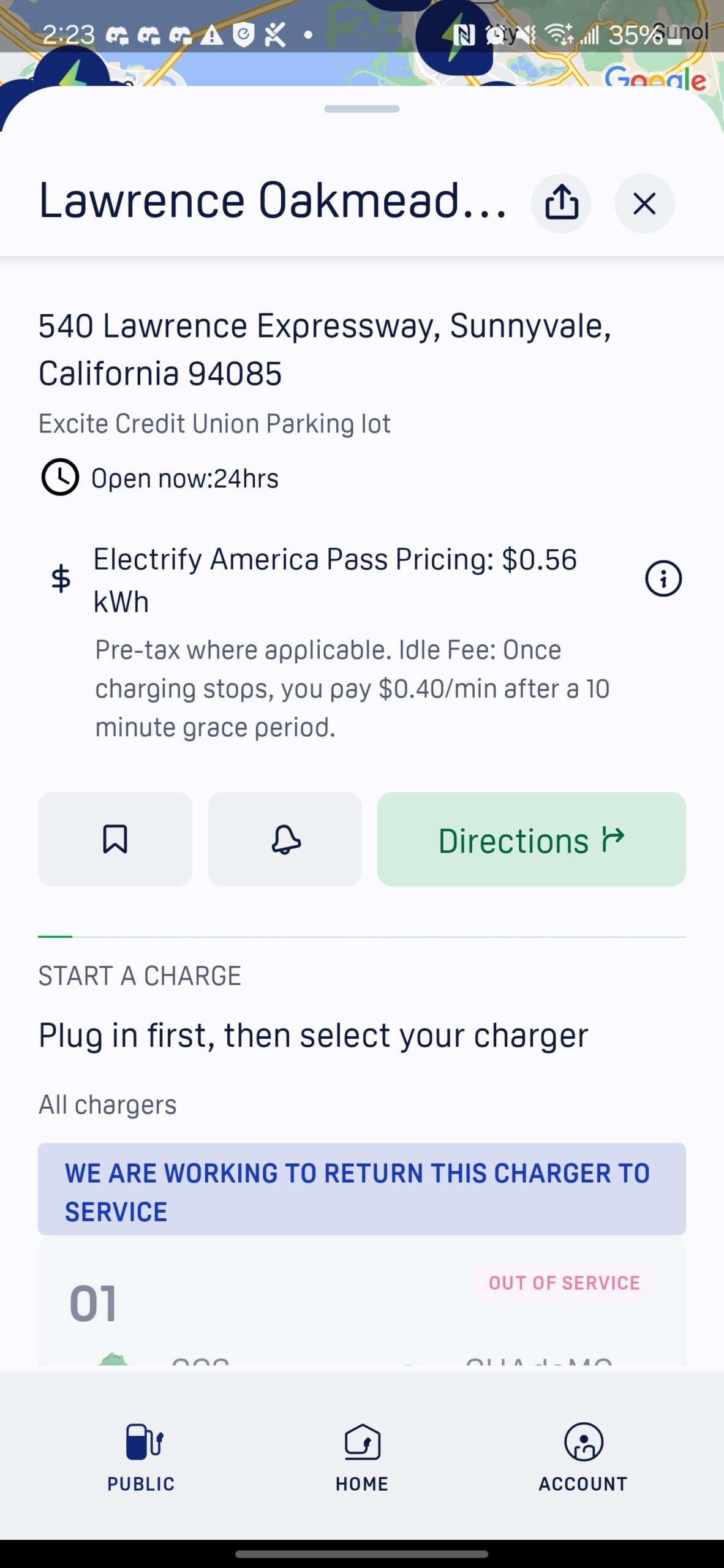 Electrify America Sunnyvale price Electrify America Sunnyvale price