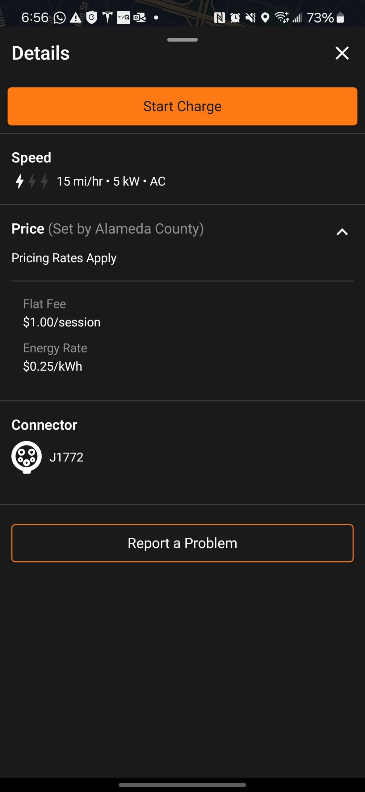 oakland chargepoint price oakland chargepoint price