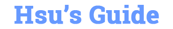 Hsu's Guide